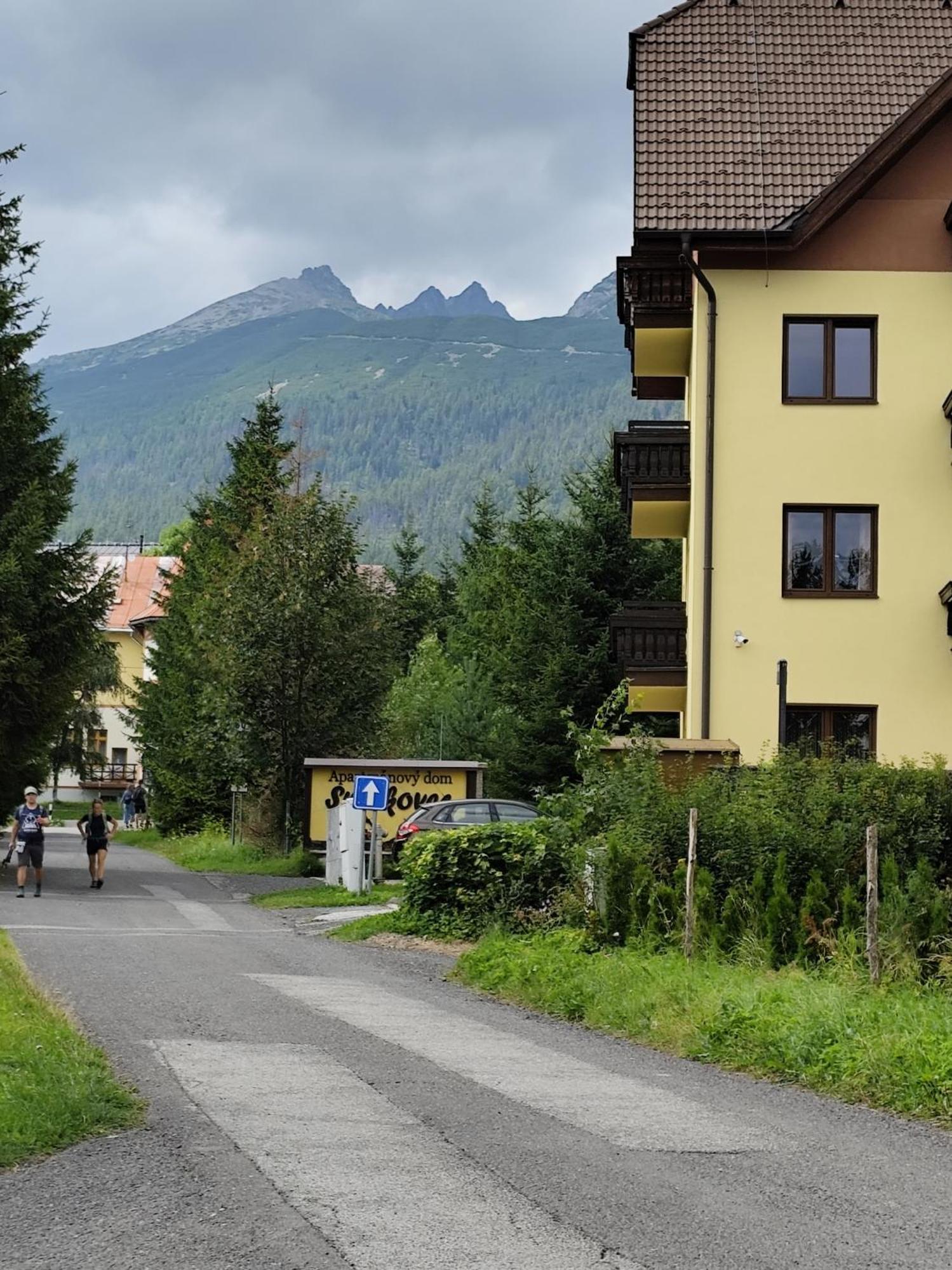 Ferienwohnung Tatranska Garsonka Vysoké Tatry Exterior foto